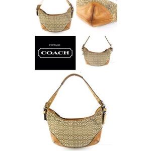 COACH Signature Logo Shoulder Bag